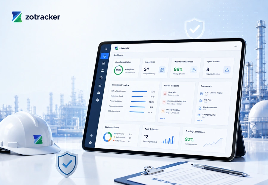 Industrial Safety Management Software visual overview