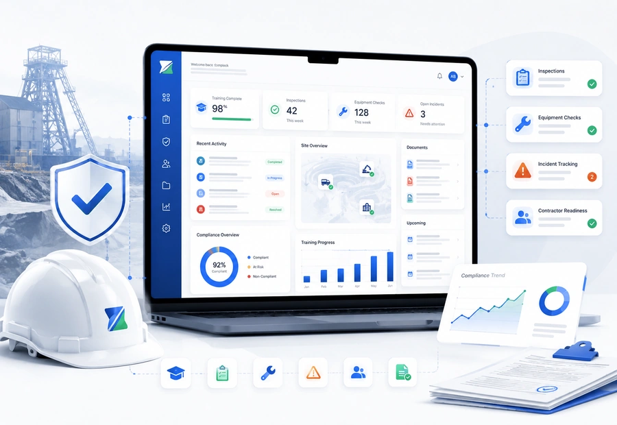Mining Compliance Software visual overview
