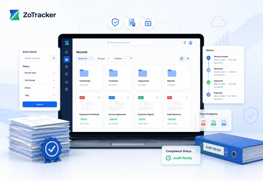 Audit-Ready Record Management Software visual overview