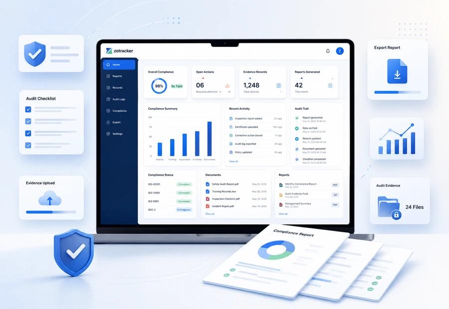 Audit-Ready Compliance Reporting visual overview